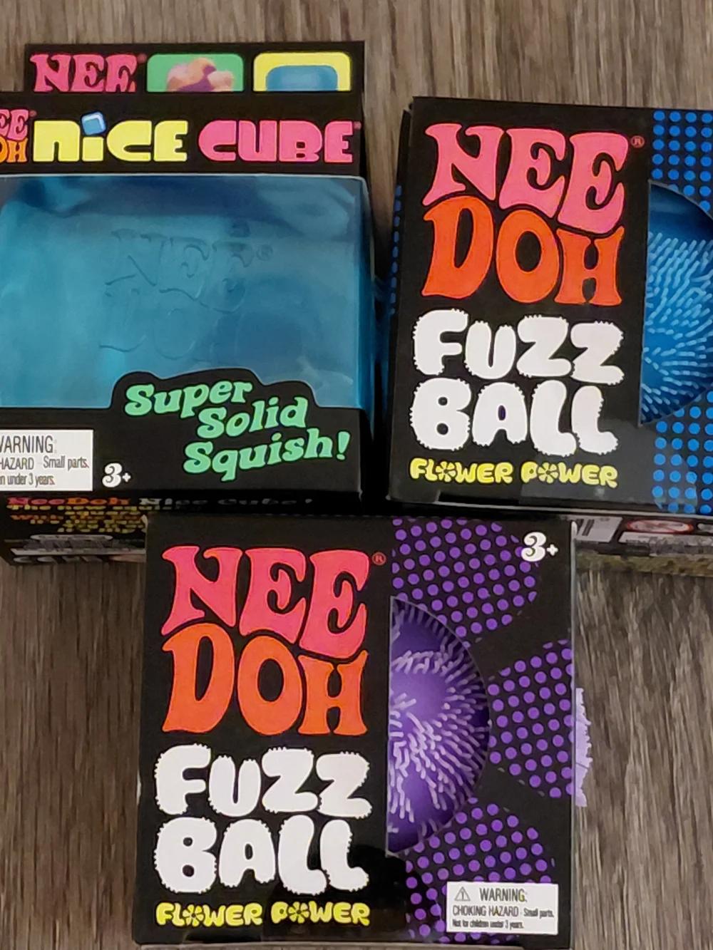 Blue Super Solid Squish Cube - Kids Sensory Toy